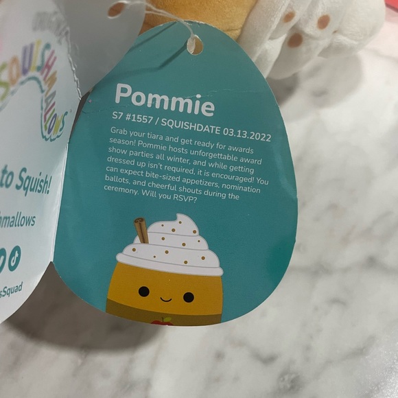 NWT Squishmallow Pommie 7.5” - Picture 7 of 9